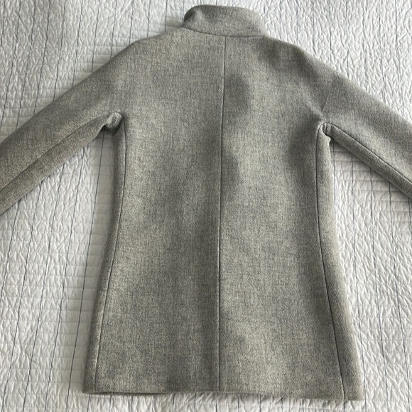 J.Crew Wool Coat Italian stadium cloth by Nello Gori size 6P - Picture 3 of 4